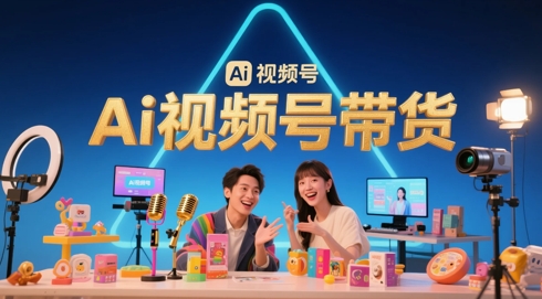 风口已至!AI视频号带货轻松月入过1W,99%的普通人却卡在内容制作门槛-第一资源库