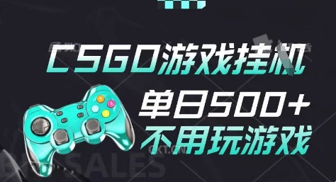 25年CSGO游戏搬砖，全自动挂G，不需要玩游戏，手机操作日入3张(不是汇率搬砖)【揭秘】-第一资源库