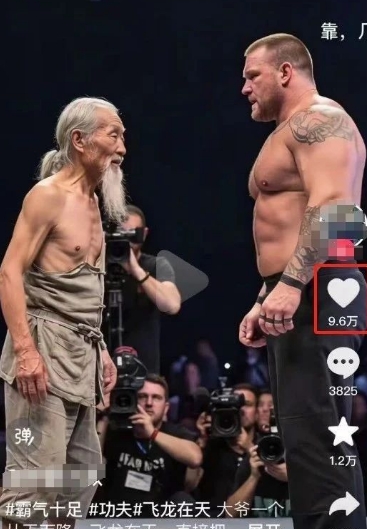 10W+点赞500W播放，用AI制作中国老头和外国拳王格斗视频，条条原创，快速涨粉变现-第一资源库