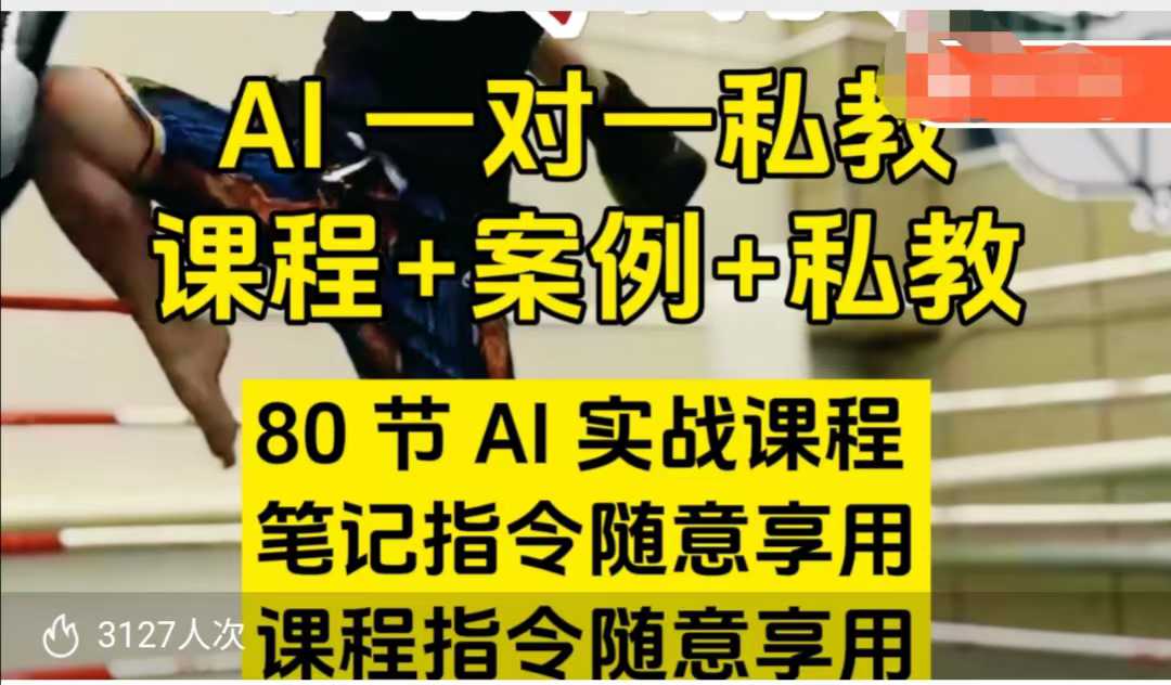 AI指令实战课,课程+案例,80节AI实战课程,笔记指令随意享用,课程指令随意享用(更新7月)-第一资源库