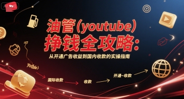 油管(youtube)挣钱全攻略:从开通广告收益到国内收款的实操指南(更新)-第一资源库
