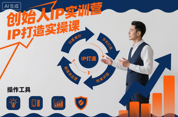 创始人IP实训营,IP打造实操课-第一资源库