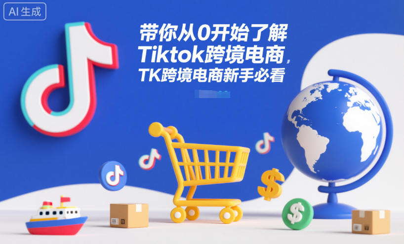 带你从0开始了解Tiktok跨境电商,TK跨境电商新手必看-第一资源库