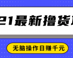 2021最新撸货项目，一部手机即可实现无脑操作轻松日赚千元-第一资源库