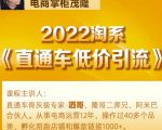 茂隆2022直通车低价引流玩法，教大家如何低投入高回报的直通车玩法-第一资源库