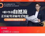 0粉0作品自然流正价起号及稳号全教程，专业自然流起号机构流程化教学（价值2980元）-第一资源库