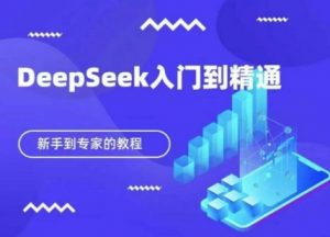 DeepSeek快速从入门到精通,新手的保姆级教程-第一资源库