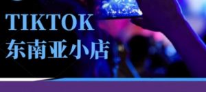 Tiktok东南亚跨境小店运营班，一门专业的TK小店运营培训课-第一资源库
