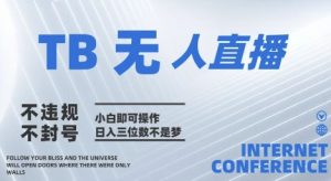 2025年淘宝无人直播带货10.0   全新技术，不违规，不封号，纯小白操作，日入几张【揭秘】-第一资源库