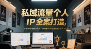 私域流量个人IP全案打造,打造特色专业个人IP,未来最值钱的是你的个人IP-第一资源库