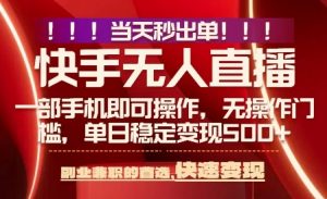 当天做当天出收益,新玩法,0违规,一部手机,保底日入5张+【揭秘】-第一资源库