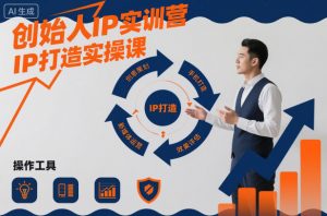 创始人IP实训营,IP打造实操课-第一资源库