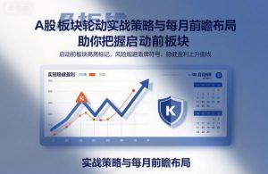A股板块轮动实战策略与每月前瞻布局，助你把握启动前板块，规避风险，实现稳健盈利-第一资源库