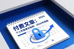付费文章:个人年度建议指南:2026年指南-第一资源库