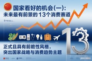 付费文章:国家看好的机会(一):未来最有前景的13个消费赛道-第一资源库